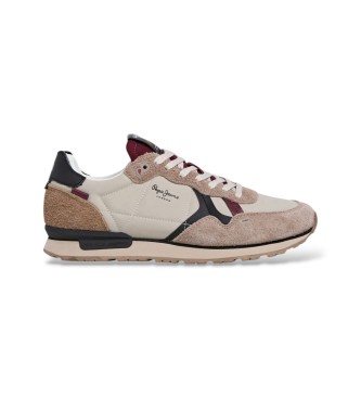 Pepe Jeans Brit Flyer beige Turnschuhe