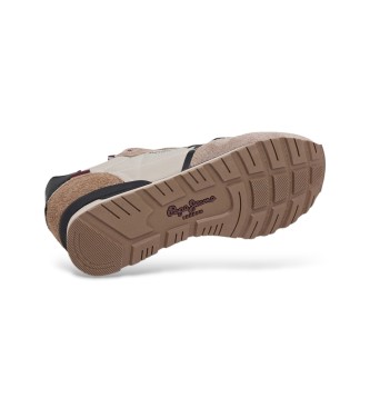 Pepe Jeans Brit Flyer beige Turnschuhe