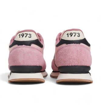 Pepe Jeans Brit Fun Sneakers i lder rosa