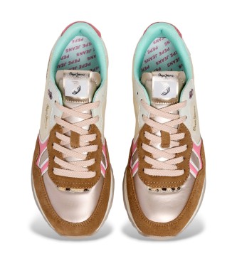 Pepe Jeans Brit Glen beige sneakers
