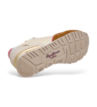 Pepe Jeans Brit Glen beige sneakers