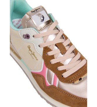 Pepe Jeans Brit Glen beige sneakers