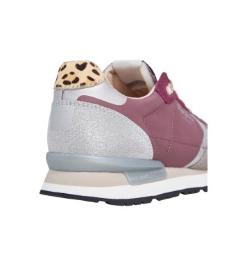 Pepe Jeans Sneakers lilla Brit Glitter