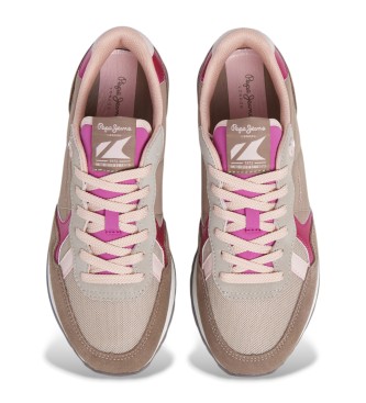 Pepe Jeans Buty Brit Jumps różowe