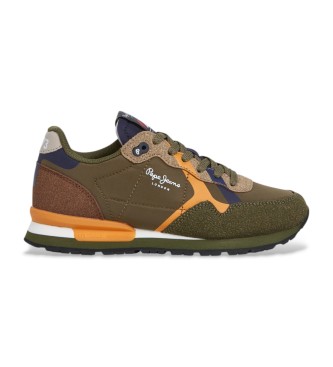 Pepe Jeans Sneakers verdi Brit Land