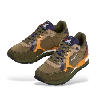 Pepe Jeans Sneakers verdi Brit Land