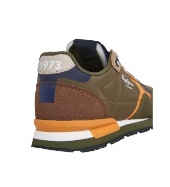 Pepe Jeans Sneakers verdi Brit Land