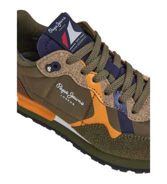 Pepe Jeans Sneakers verdi Brit Land