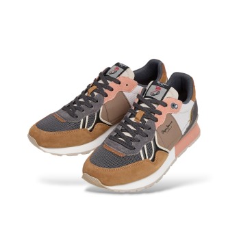 Pepe Jeans Brit Land rjavi copati