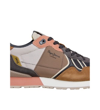 Pepe Jeans Brit Land rjavi copati