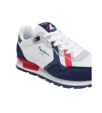 Pepe Jeans Brit Main scarpe da ginnastica bianche