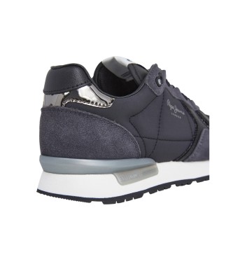 Pepe Jeans Zapatillas Brit Mirror negro