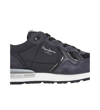 Pepe Jeans Zapatillas Brit Mirror negro