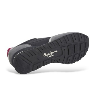 Pepe Jeans Brit Prints grey trainers