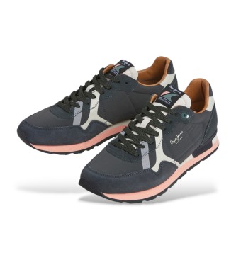 Pepe Jeans Zapatillas Brit Prints negro