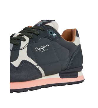 Pepe Jeans Zapatillas Brit Prints negro