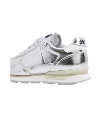 Pepe Jeans Britische Turnschuhe in Silber