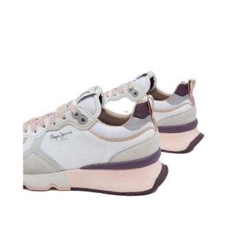 Pepe Jeans Britt Pro Soft W grey leather shoes