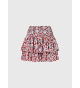 Pepe Jeans Skirt Brittany red
