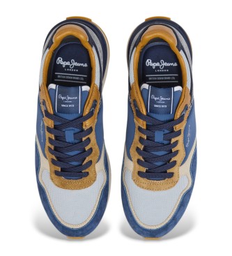 Pepe Jeans Sapatos de camura Buster Pro Combi azul