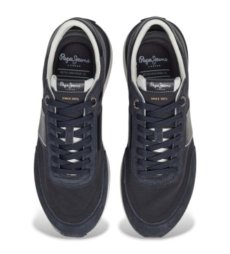 Pepe Jeans Sapatos de couro Buster s�rie preta