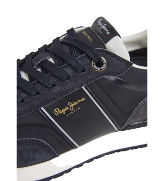 Pepe Jeans Sapatos de couro Buster s�rie preta
