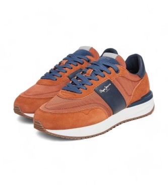 Pepe Jeans Supra orange Buster Lederschuhe