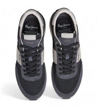 Pepe Jeans Supra Buster leather shoes black 