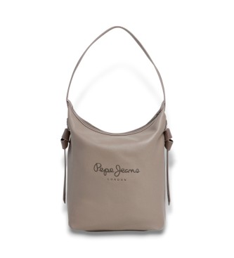 Pepe Jeans Caddy Code taupe taske