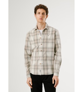 Pepe Jeans Camisa Camden beige