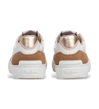 Pepe Jeans Zapatillas de Piel Cdamden Sweet rosa