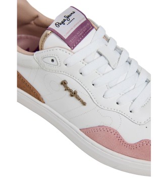 Pepe Jeans Zapatillas de Piel Cdamden Sweet rosa