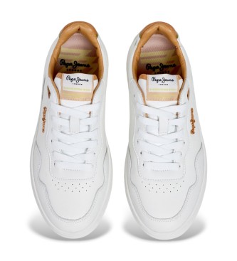 Pepe Jeans Camden Class Leather Sneakers white