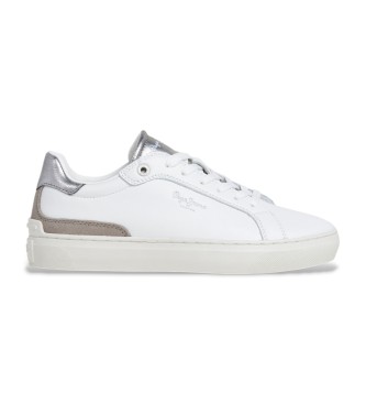 Pepe Jeans Camden Cold Leder Turnschuhe wei