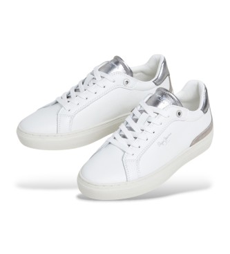 Pepe Jeans Camden Cold Leder Turnschuhe wei