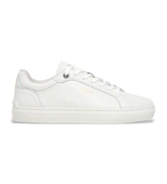 Pepe Jeans Sneakers in pelle bianca Camden Edition