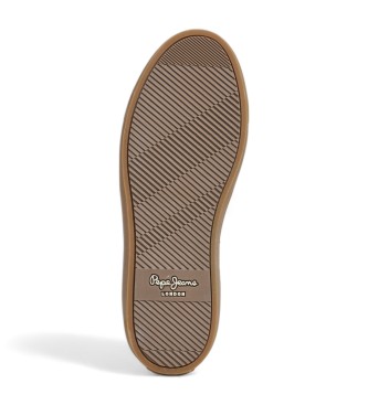 Pepe Jeans Camden One leather shoes white