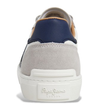 Pepe Jeans Zapatillas de Piel Camsem Serie blanco