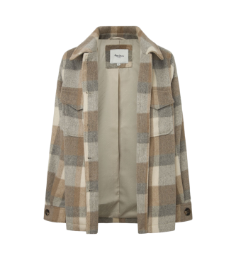 Pepe Jeans Cameron beige overhemd