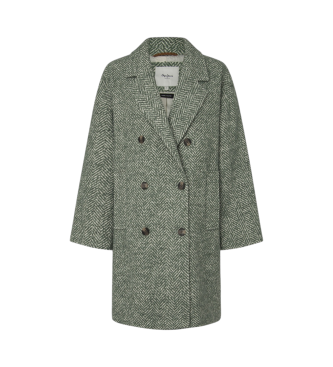 Pepe Jeans Cappotto Camille verde