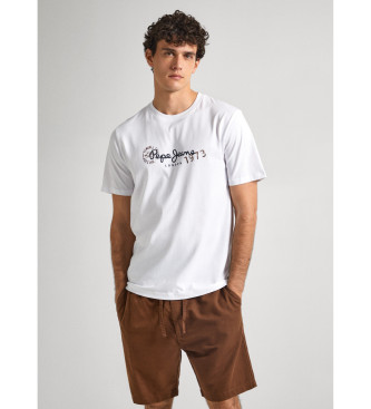 Pepe Jeans Camiseta Camille blanco