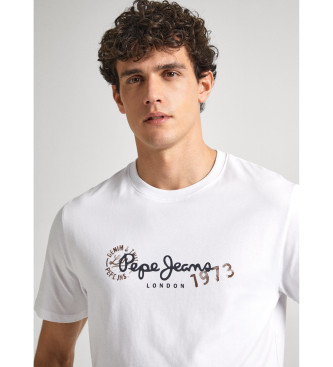 Pepe Jeans Camiseta Camille blanco