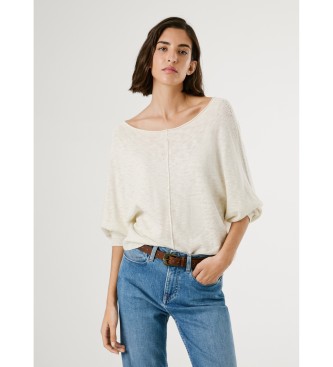 Pepe Jeans Pulover Candela bela