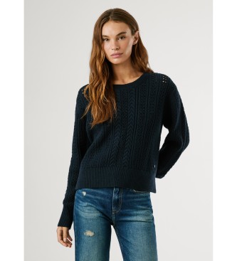 Pepe Jeans Candide mornariški pulover