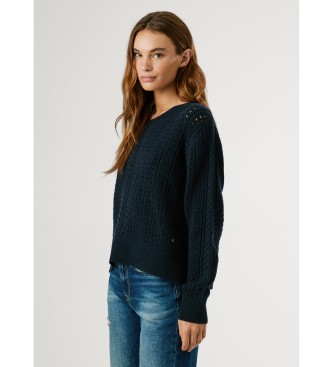 Pepe Jeans Candide mornariški pulover