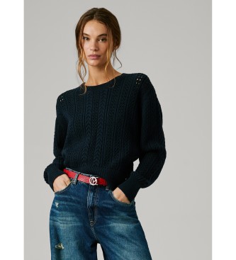 Pepe Jeans Candide mornariški pulover