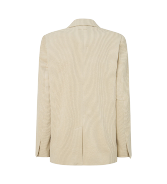 Pepe Jeans Blazer bianco sporco di Cara