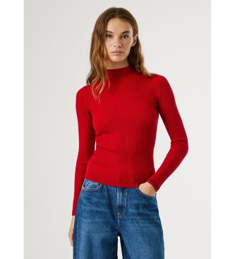 Pepe Jeans Perkins Carla pulover rdeča