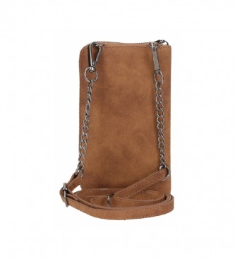 Pepe Jeans Brown Holly mobile carrier bag
