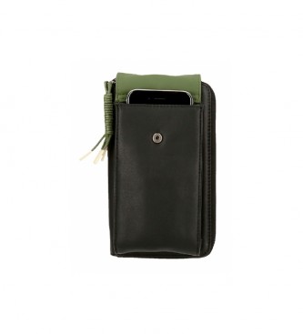 Pepe Jeans Bea mobile phone holder wallet-bandolier black -11x20x4cm